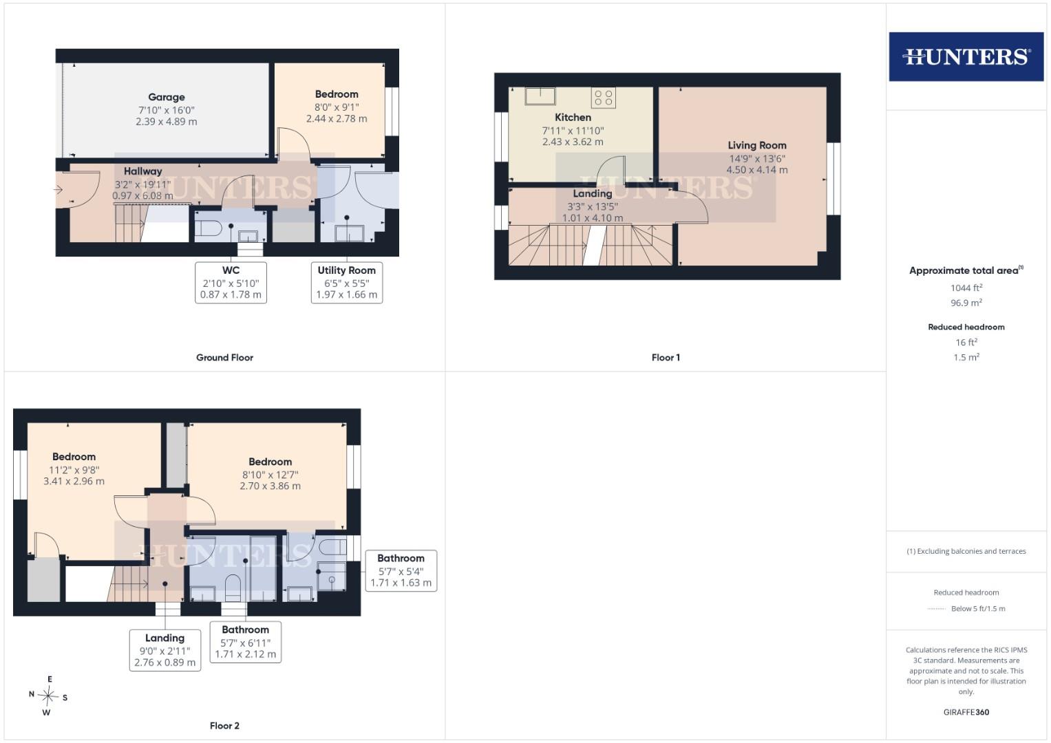 5, Billsdale Court, Bridlington floorplan