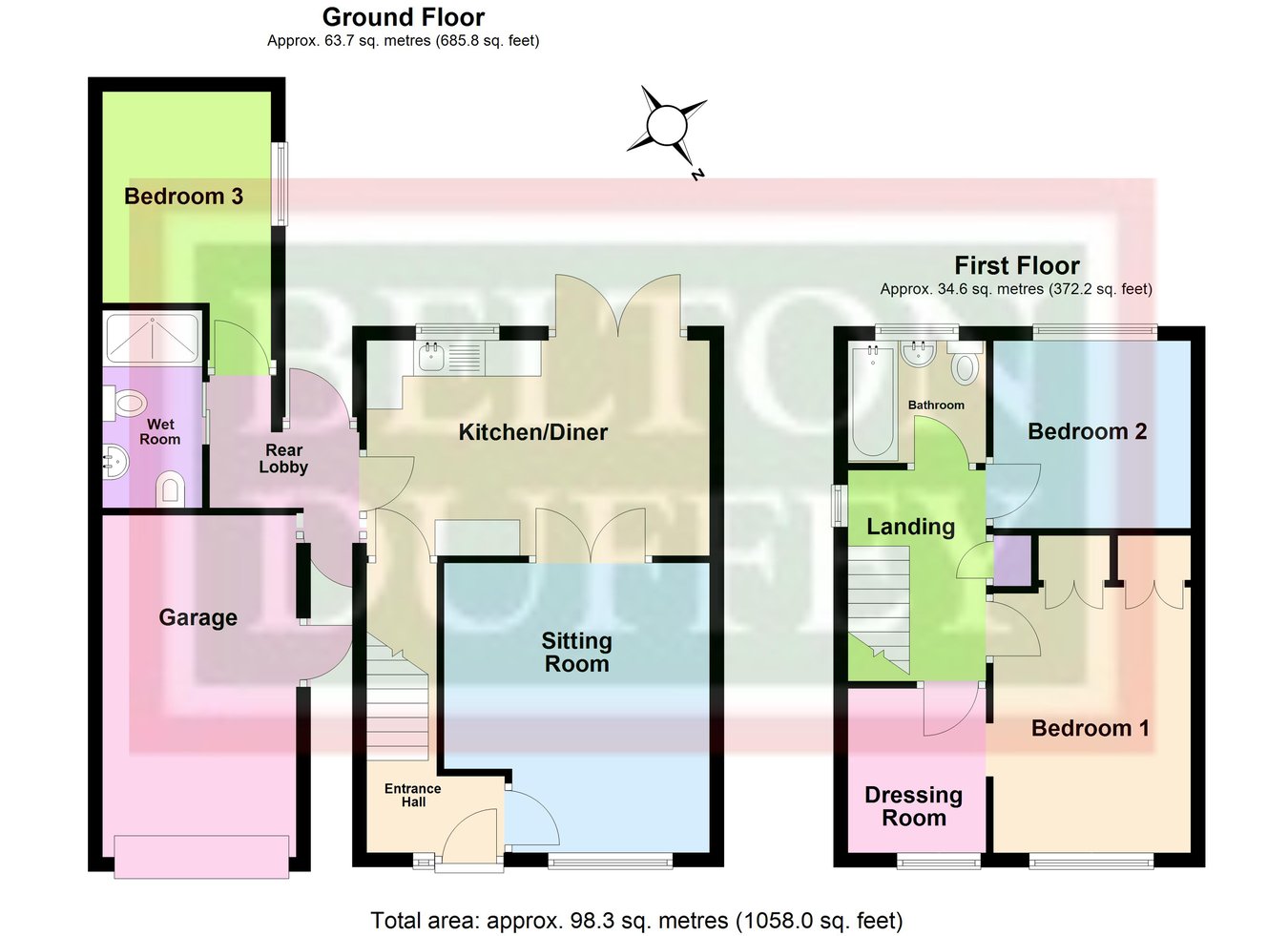 1, Daseleys Close, King's Lynn floorplan