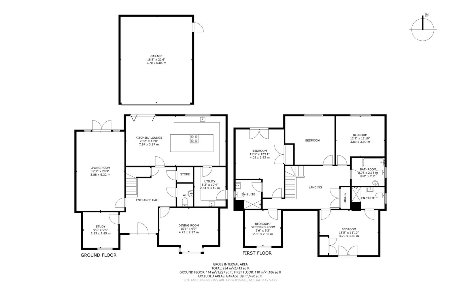 46, Park View, Chigwell floorplan