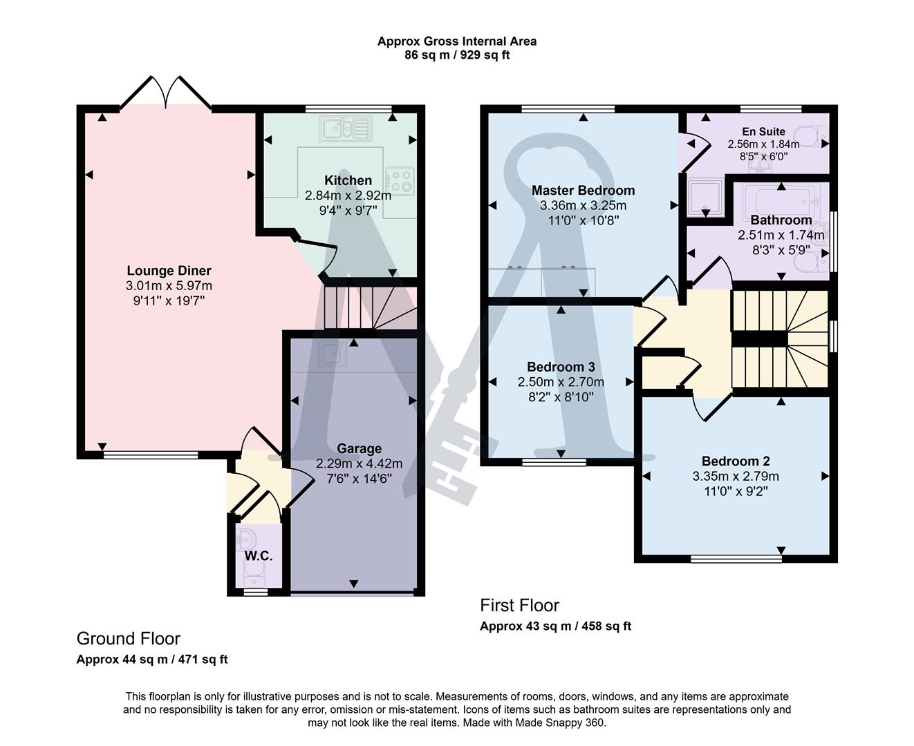 Robin Road, Coalville floorplan