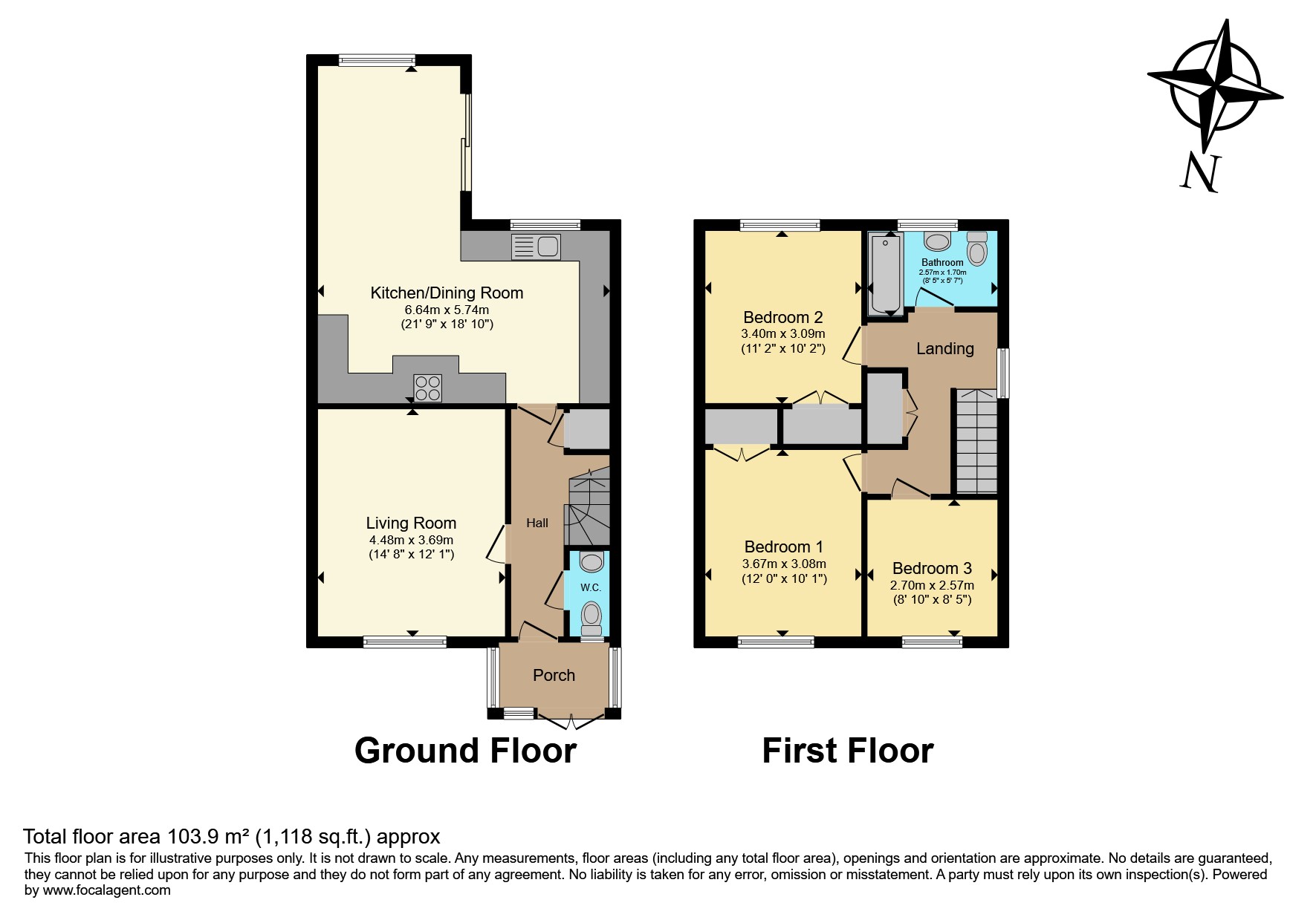 30, Grassmere, Romney Marsh floorplan