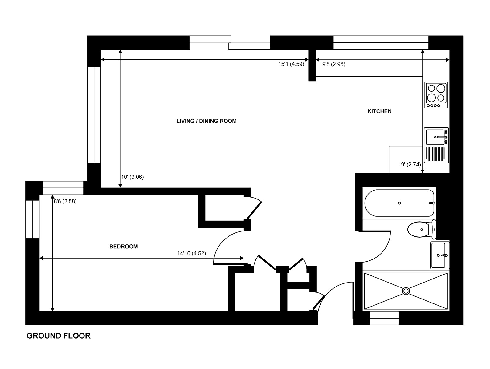 71, Peregrine Road, Surrey floorplan