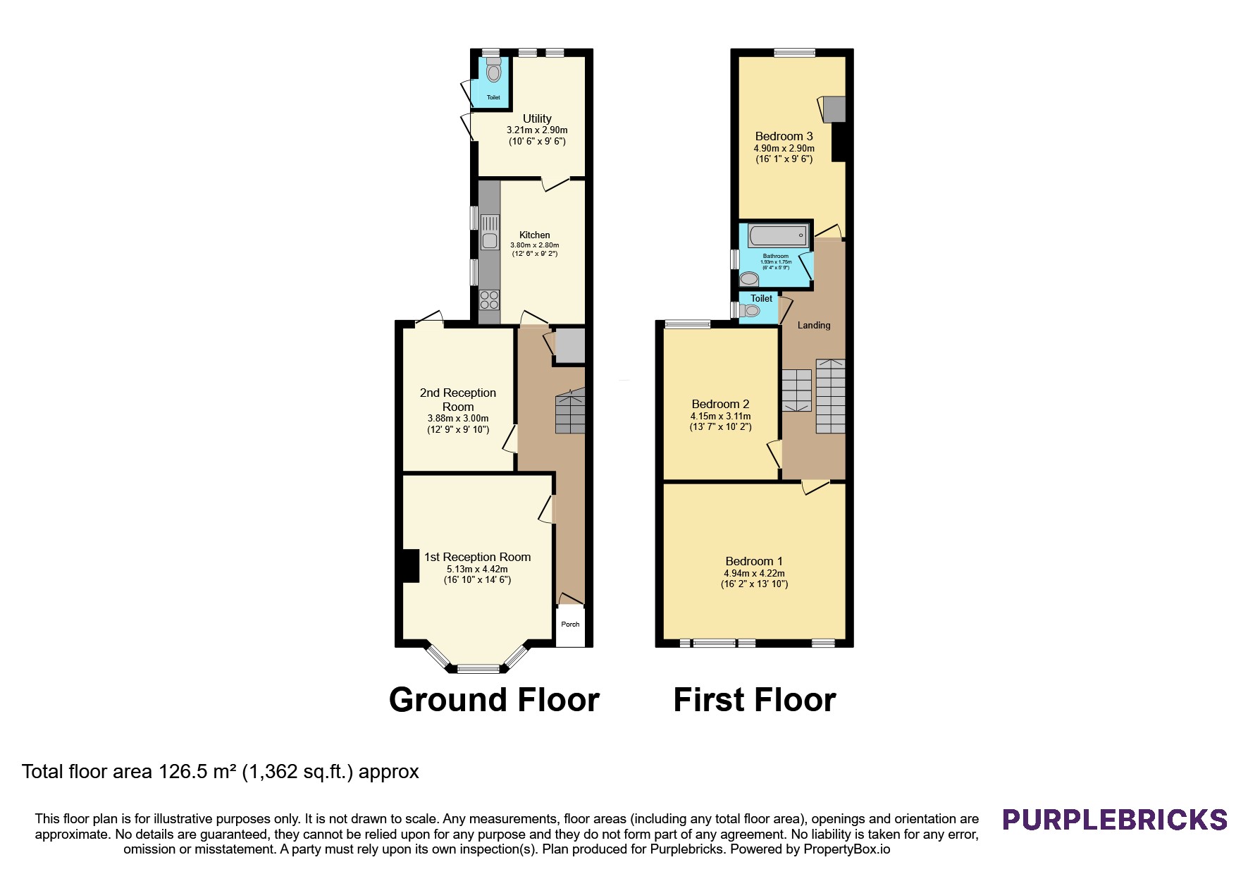 22, Brooksville Avenue, London floorplan