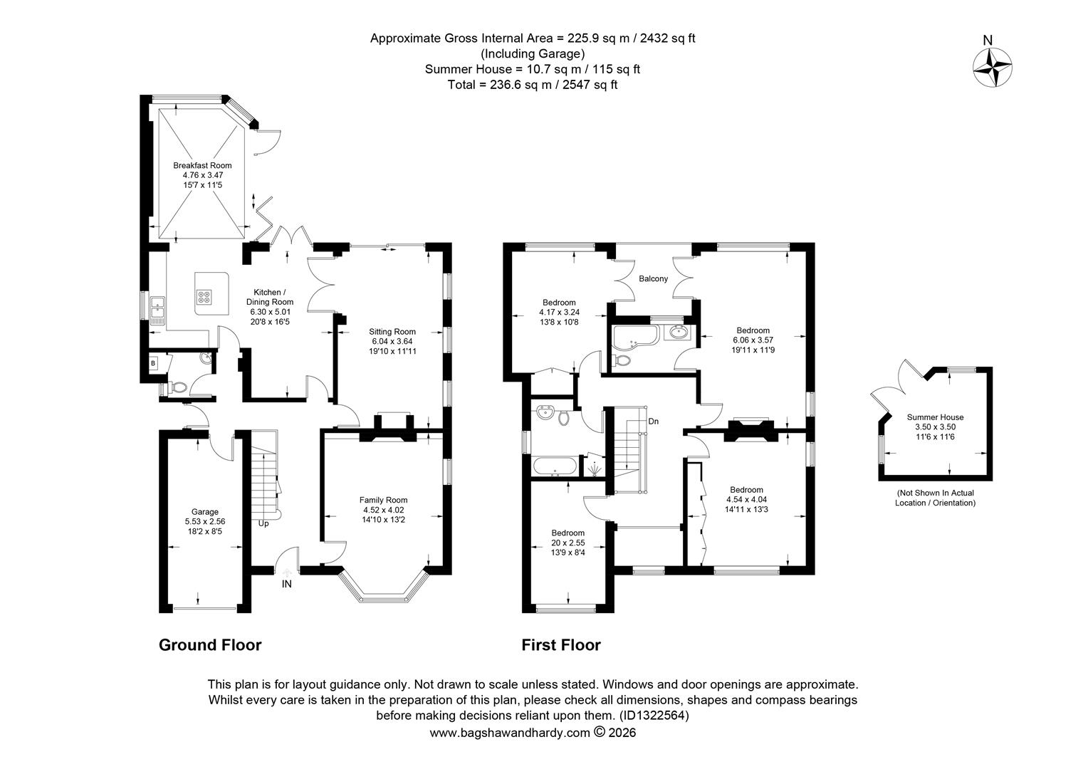 Tamarisk, Ridgeway Close, Oxshott floorplan