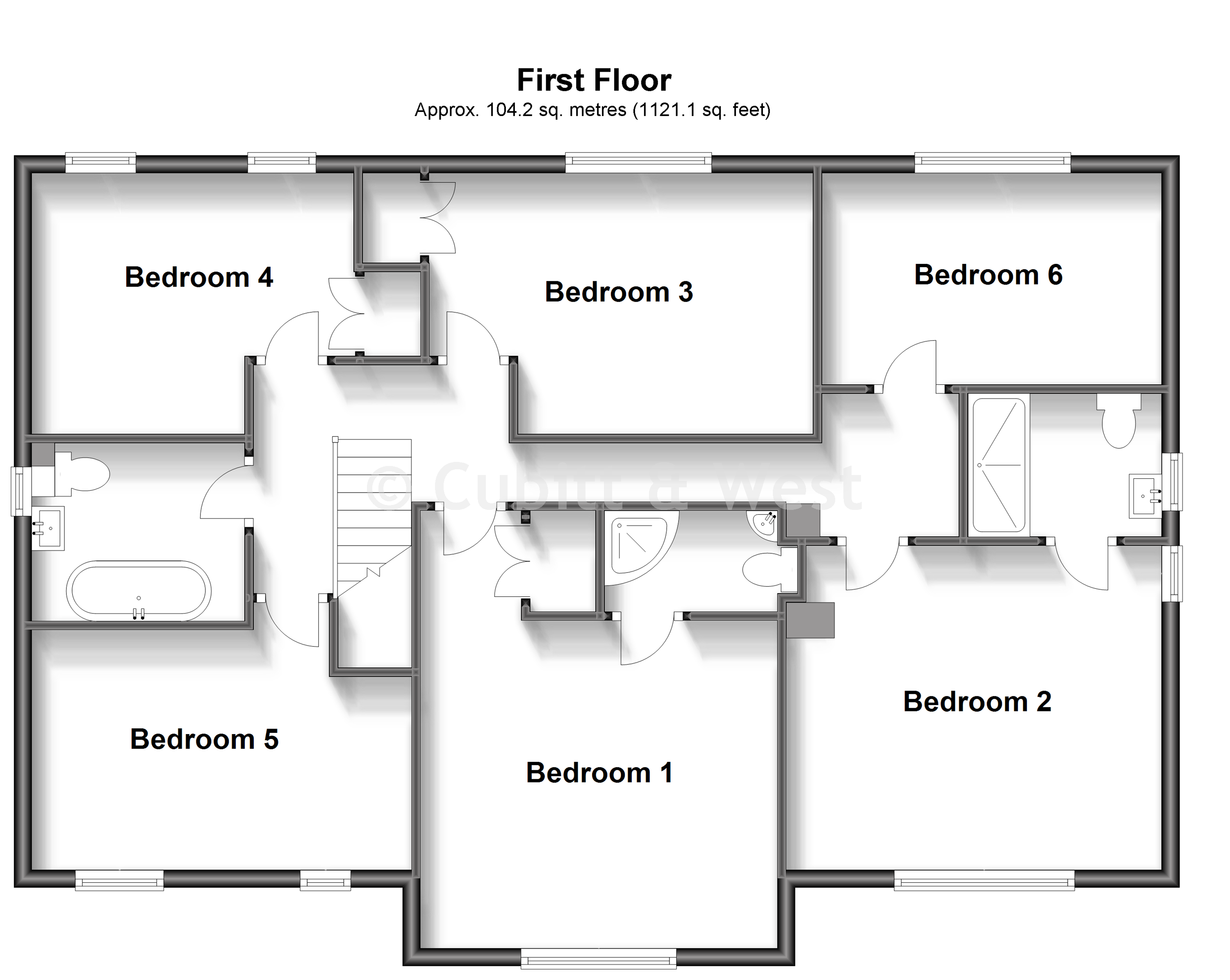 25, Crawley Lane, Crawley floorplan