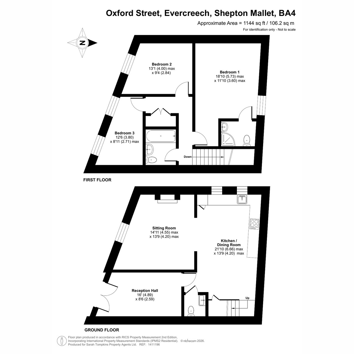 The Store, Oxford Street, Evercreech, Shepton Mallet floorplan