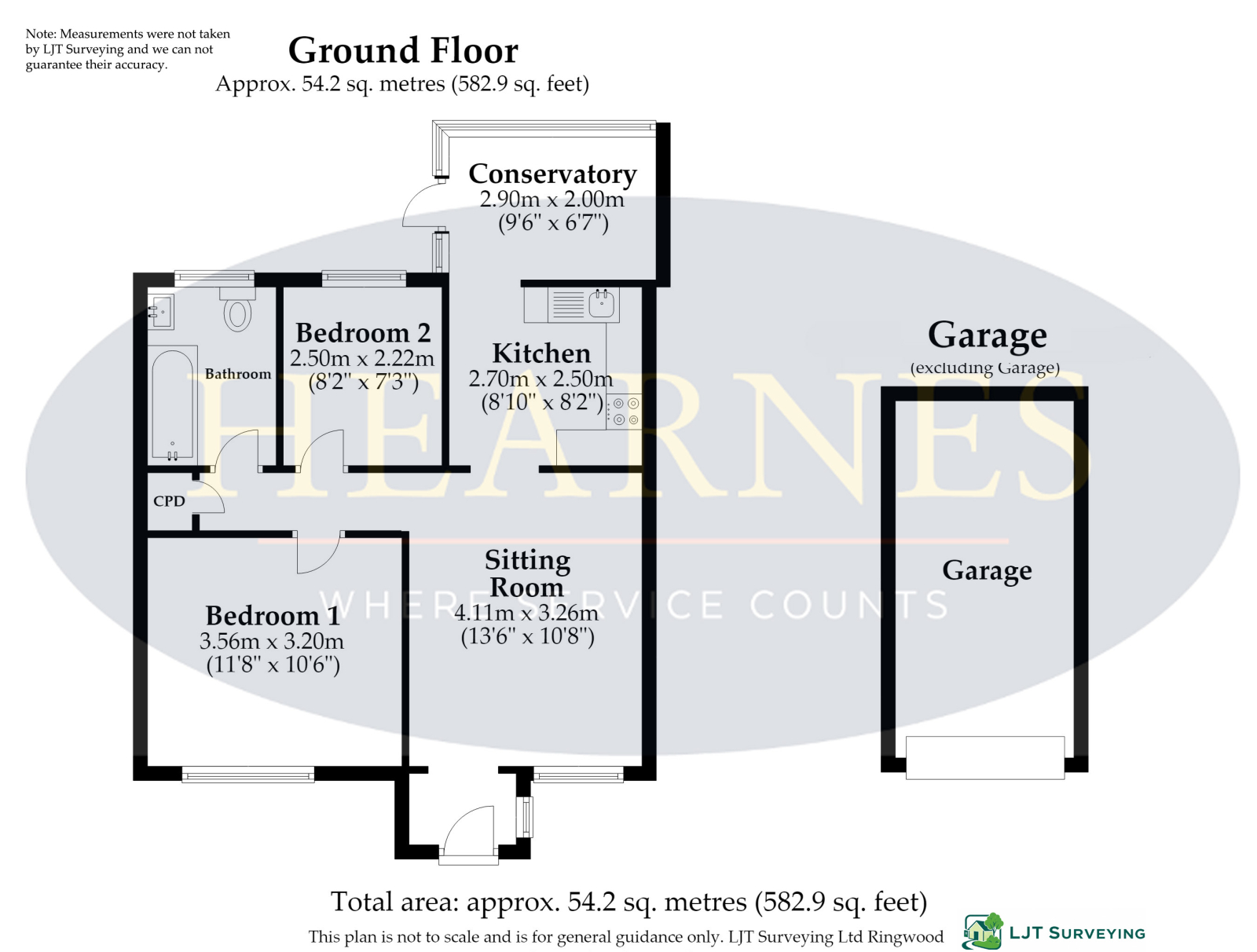 55 Hightown Gardens, RINGWOOD floorplan