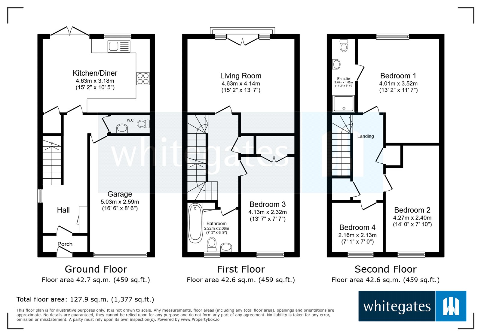 6, Hastings Road, Cheshire floorplan