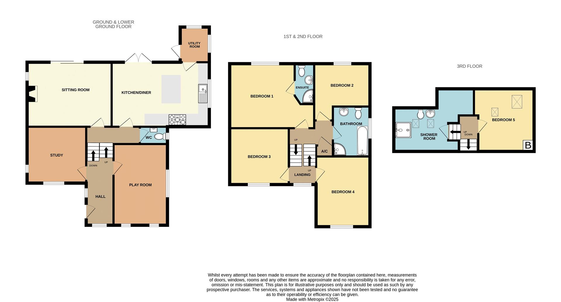 3, Basford Bridge Lane, Leek floorplan