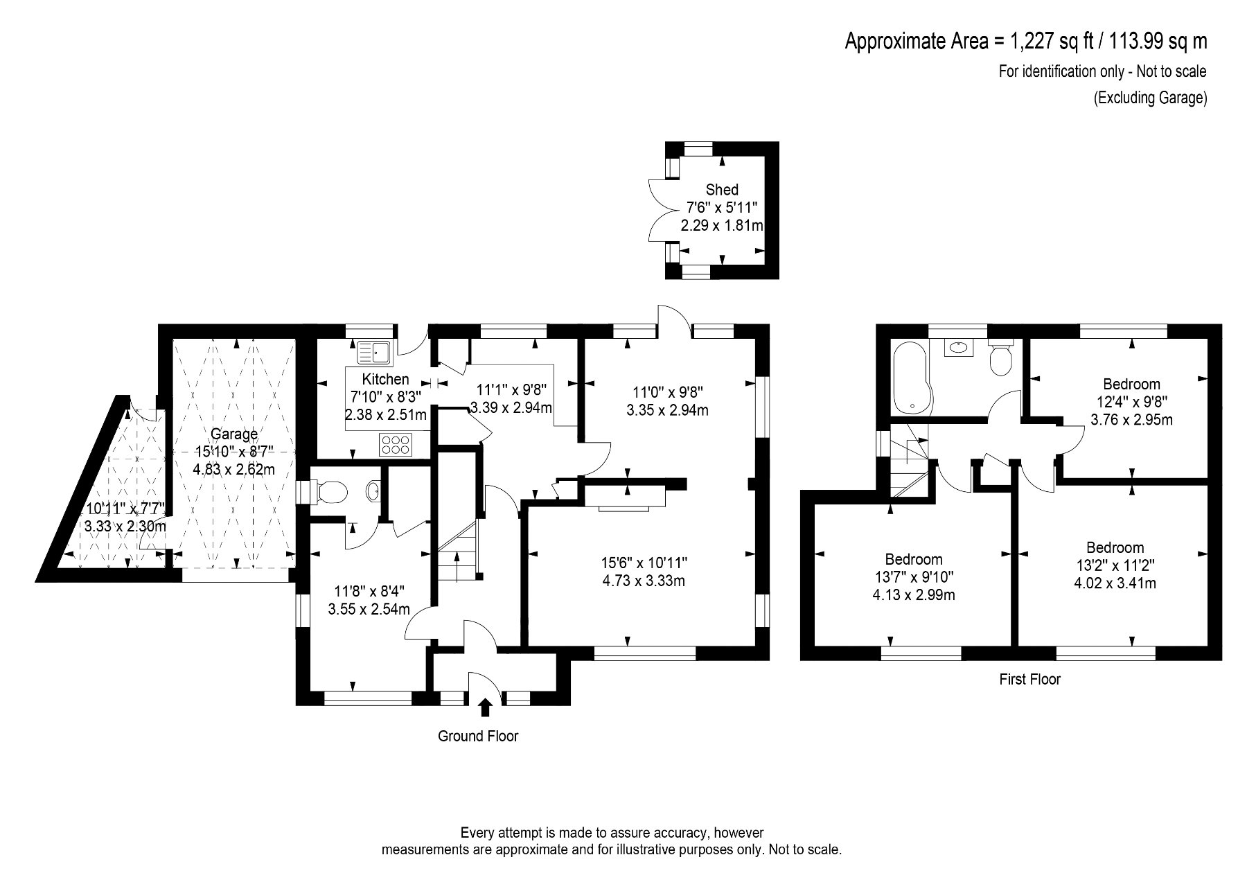 66, Hamilton Avenue, Surrey floorplan