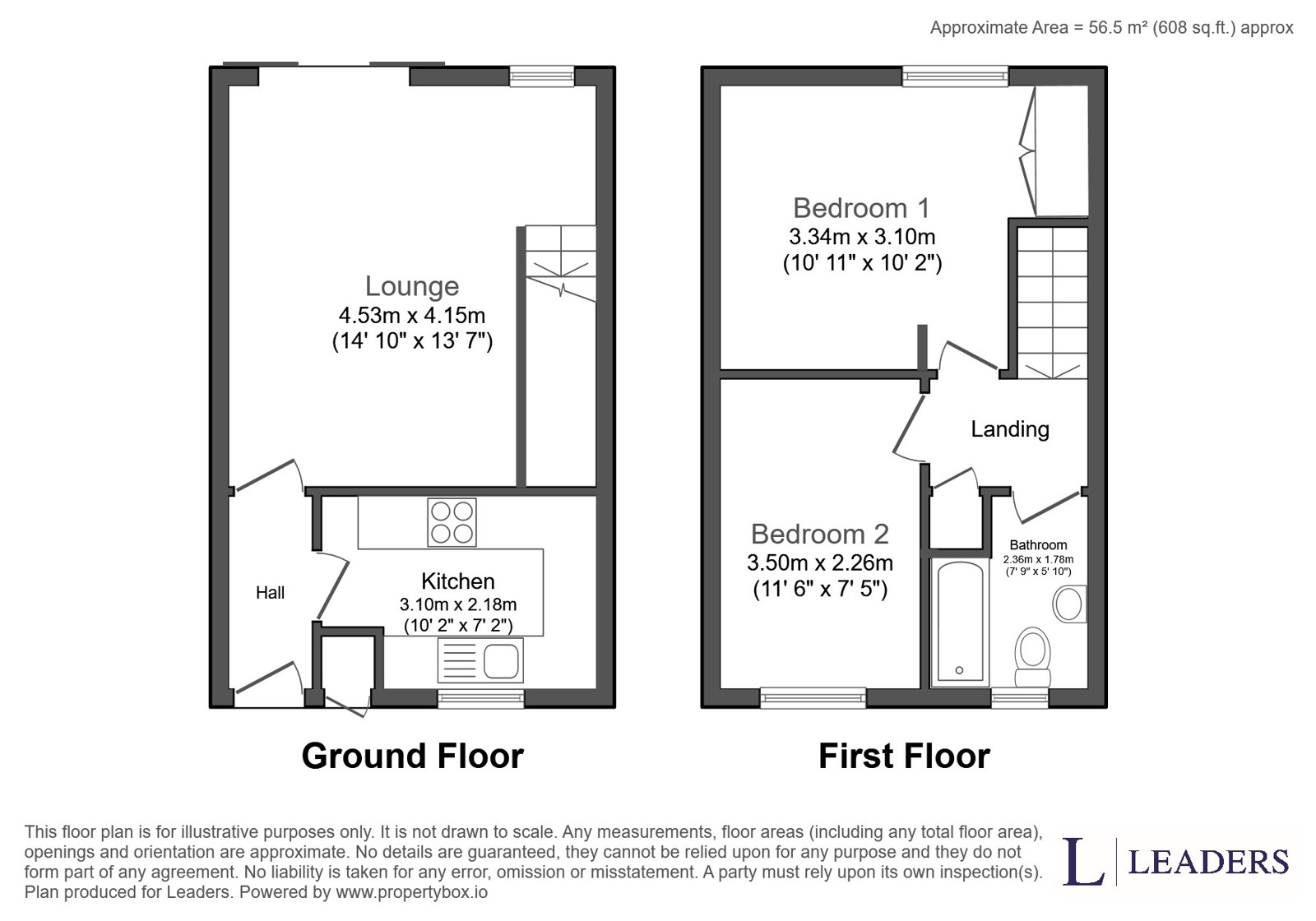 26, Burghley Court, Milton Keynes floorplan