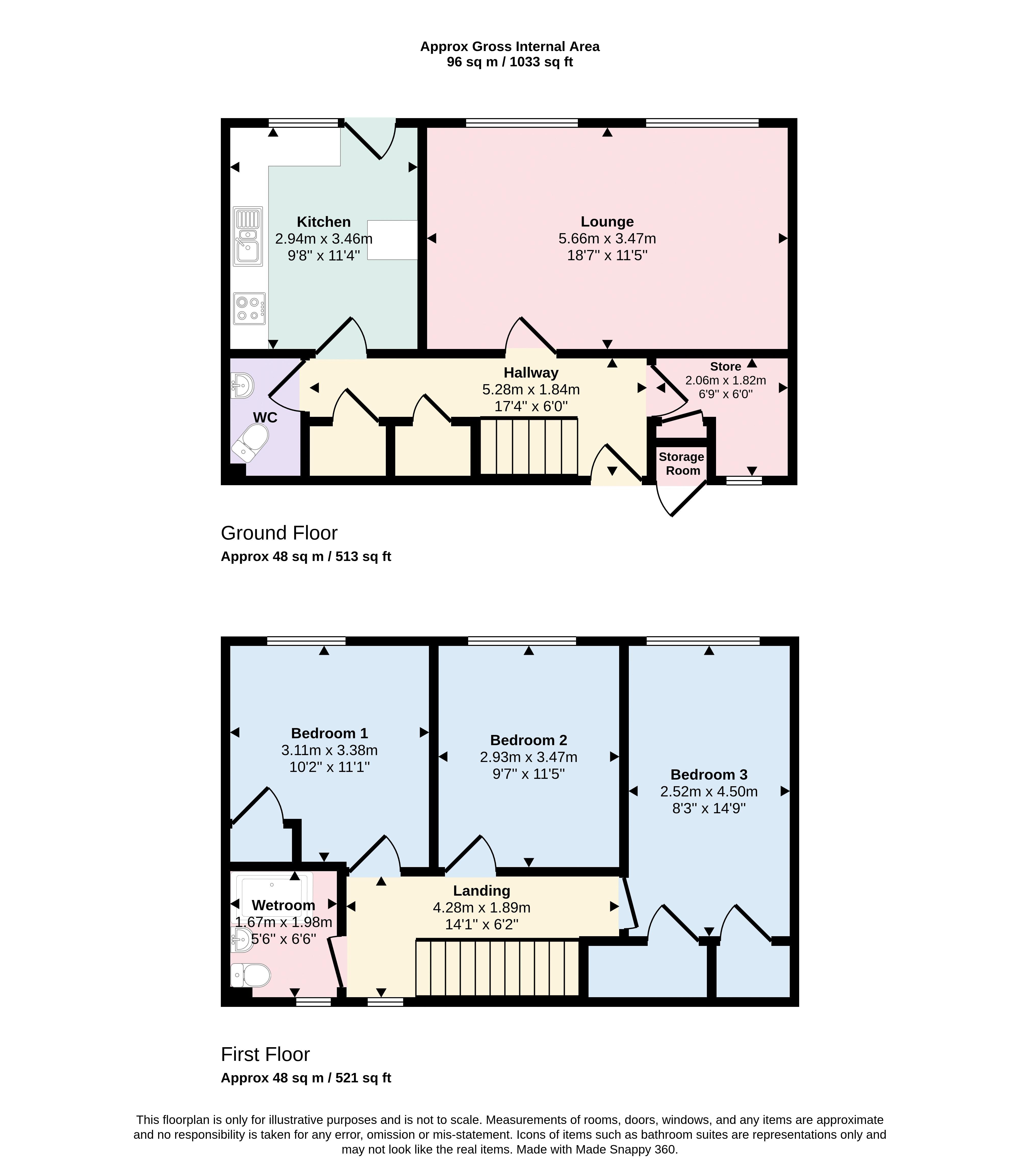 Redburn, Bonhill floorplan