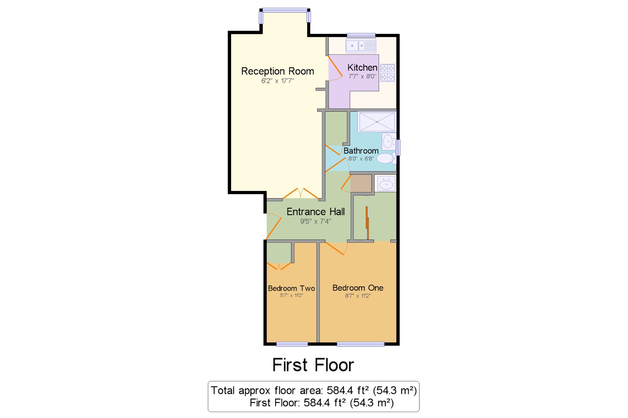 2 Bedrooms Flat for sale in Barking, Essex, United Kingdom IG11