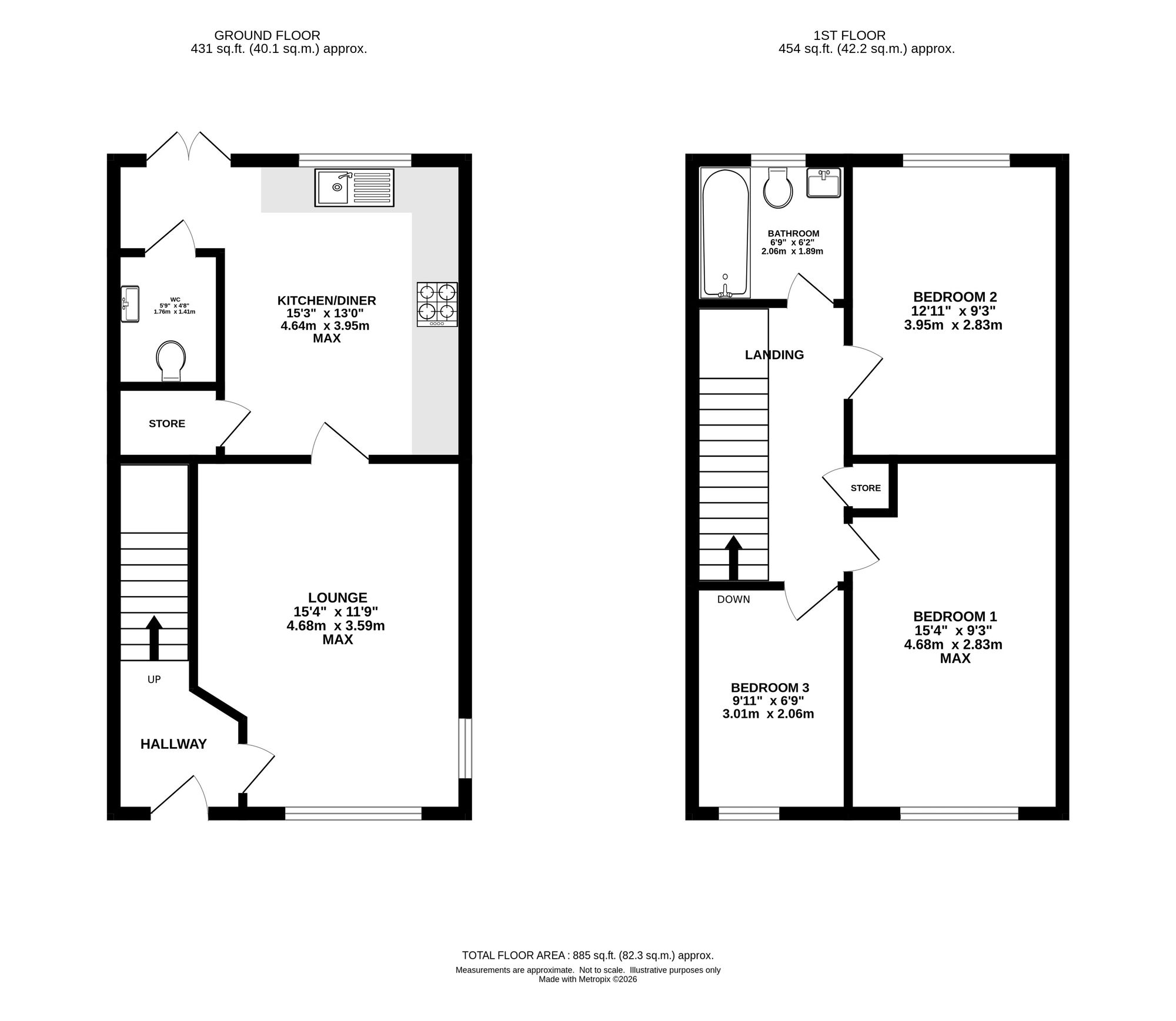 120 Charles Street, Stockport floorplan