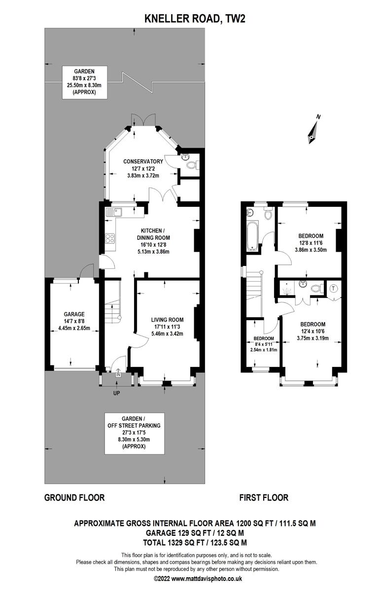Kneller Road, Whitton, Twickenham TW2, 3 bedroom detached house for