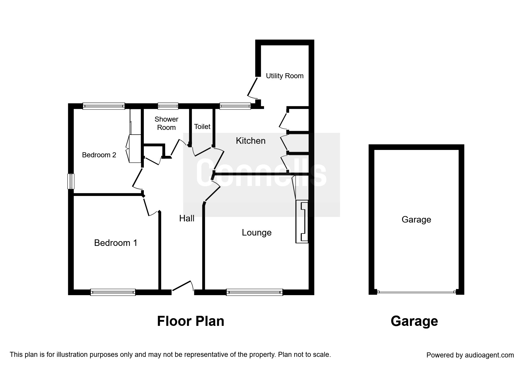 2 Bedrooms Semi-detached bungalow for sale in Gainsborough Avenue, St.Albans AL1