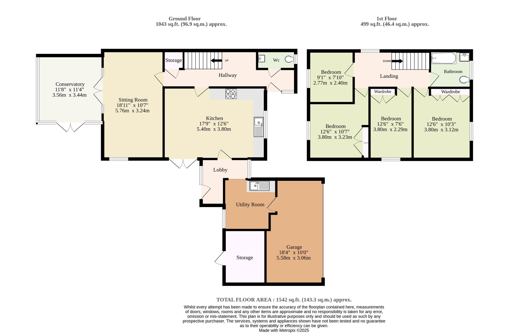 8, Lewis Drive, Diss floorplan