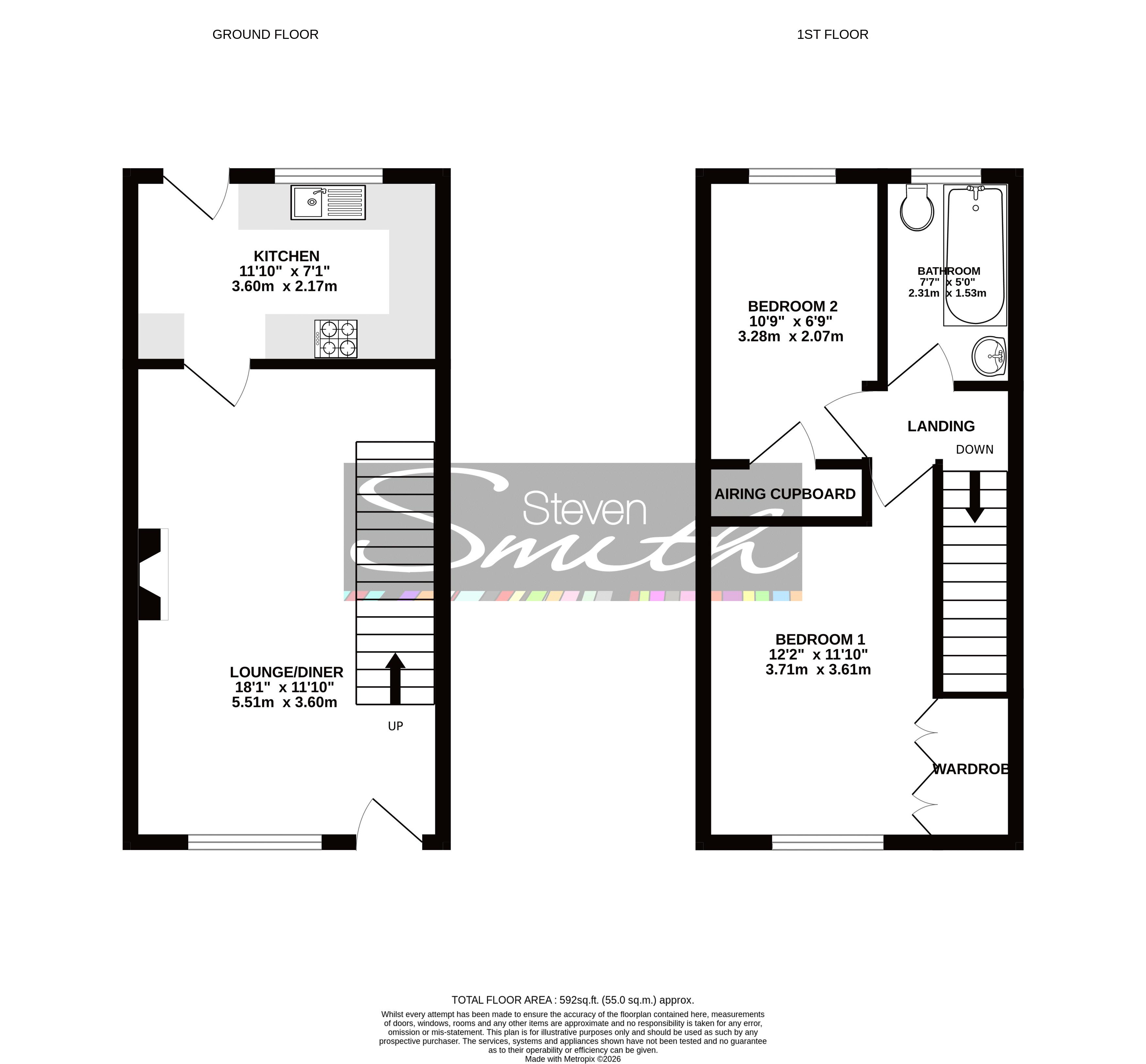 17, Cobley Croft, Clevedon floorplan