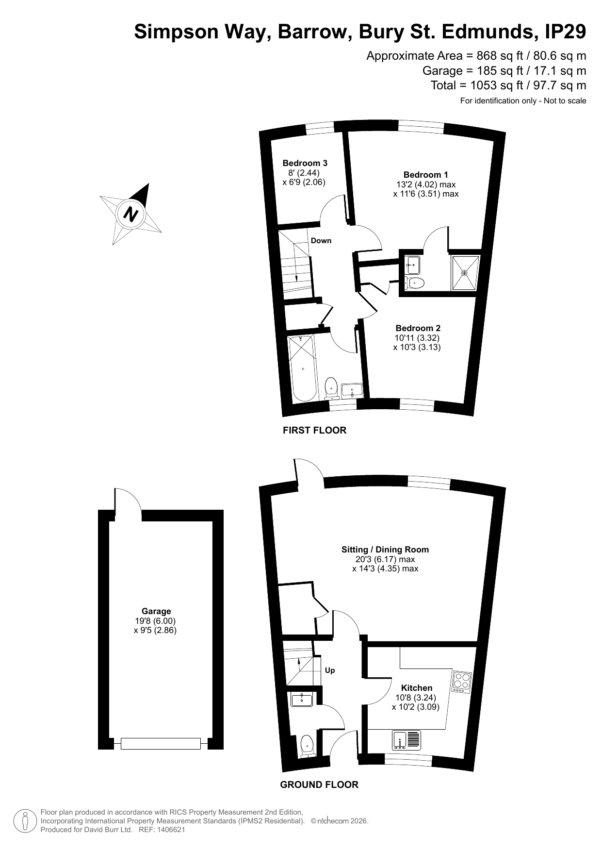 32, Simpson Way, Bury St. Edmunds floorplan