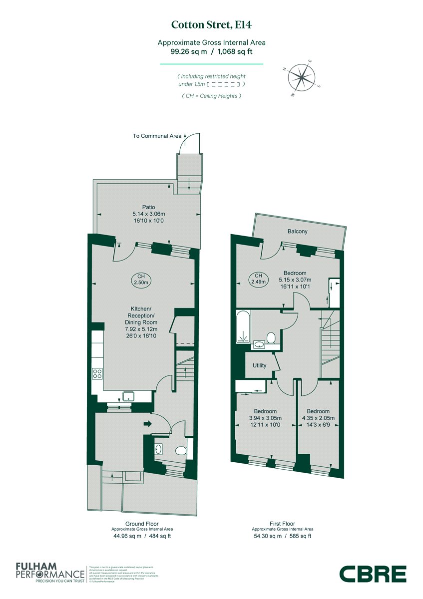 81, Cotton Street, London floorplan