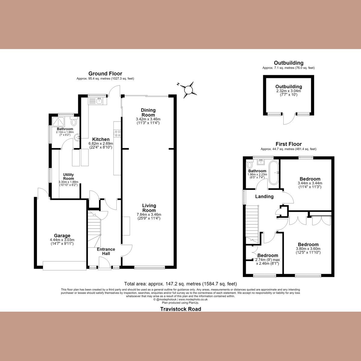 21, Tavistock Road, Basildon floorplan