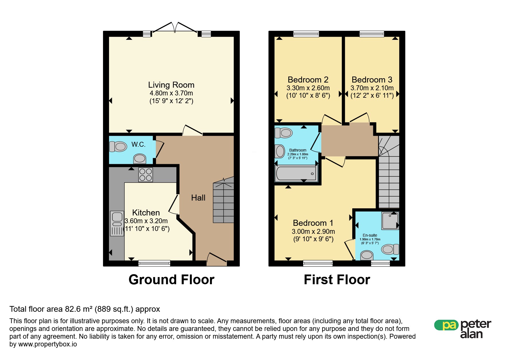 2, Lle'r Gelli, Caerphilly floorplan