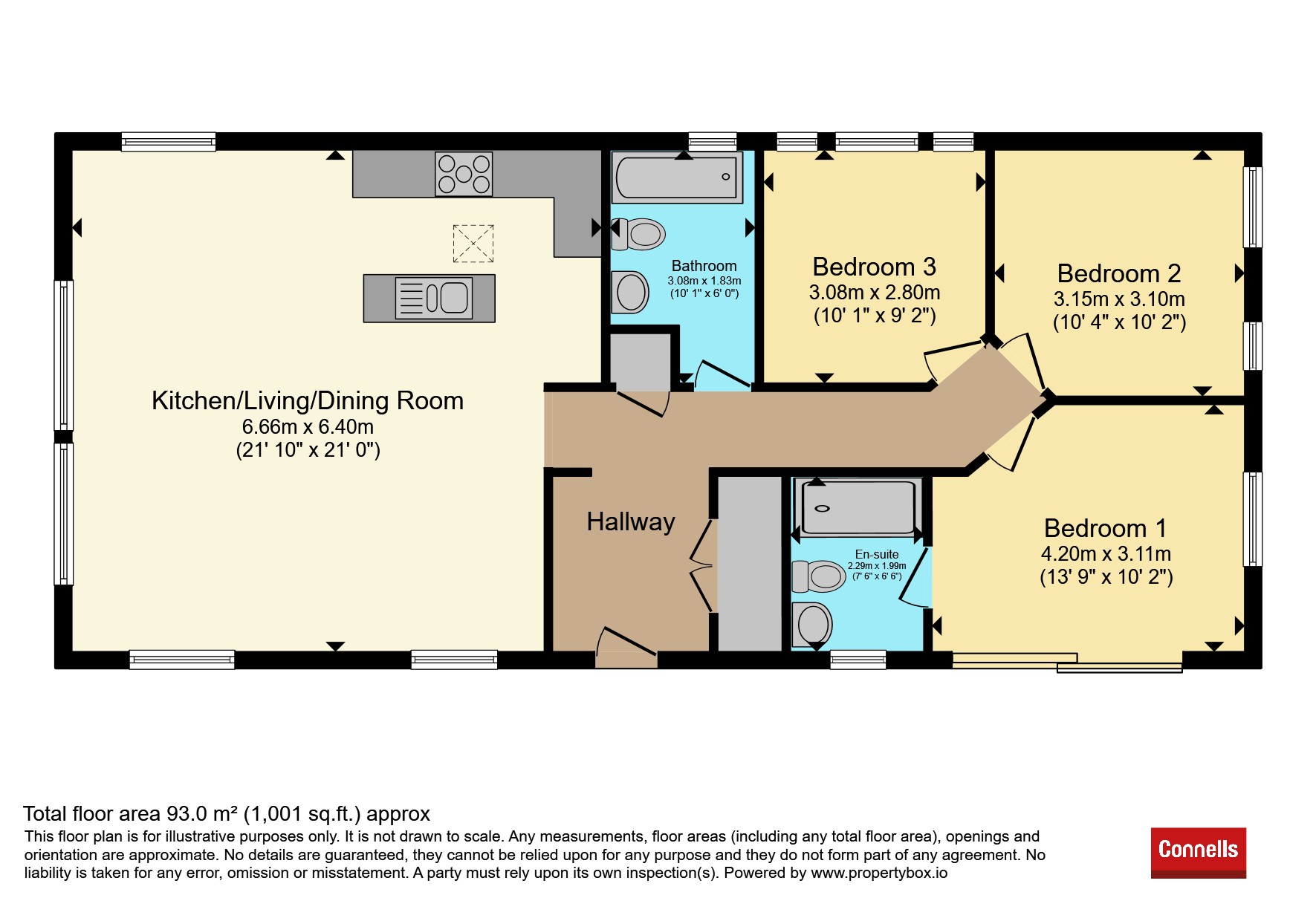 Cove Lodge 2, Waterside Holiday Park & Spa, Bowleaze Coveway, Weymouth floorplan