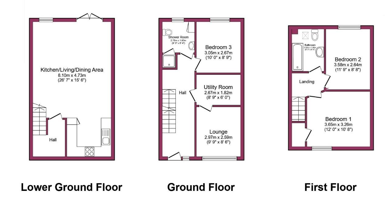 31, Rushy Fall Meadow, Keighley floorplan