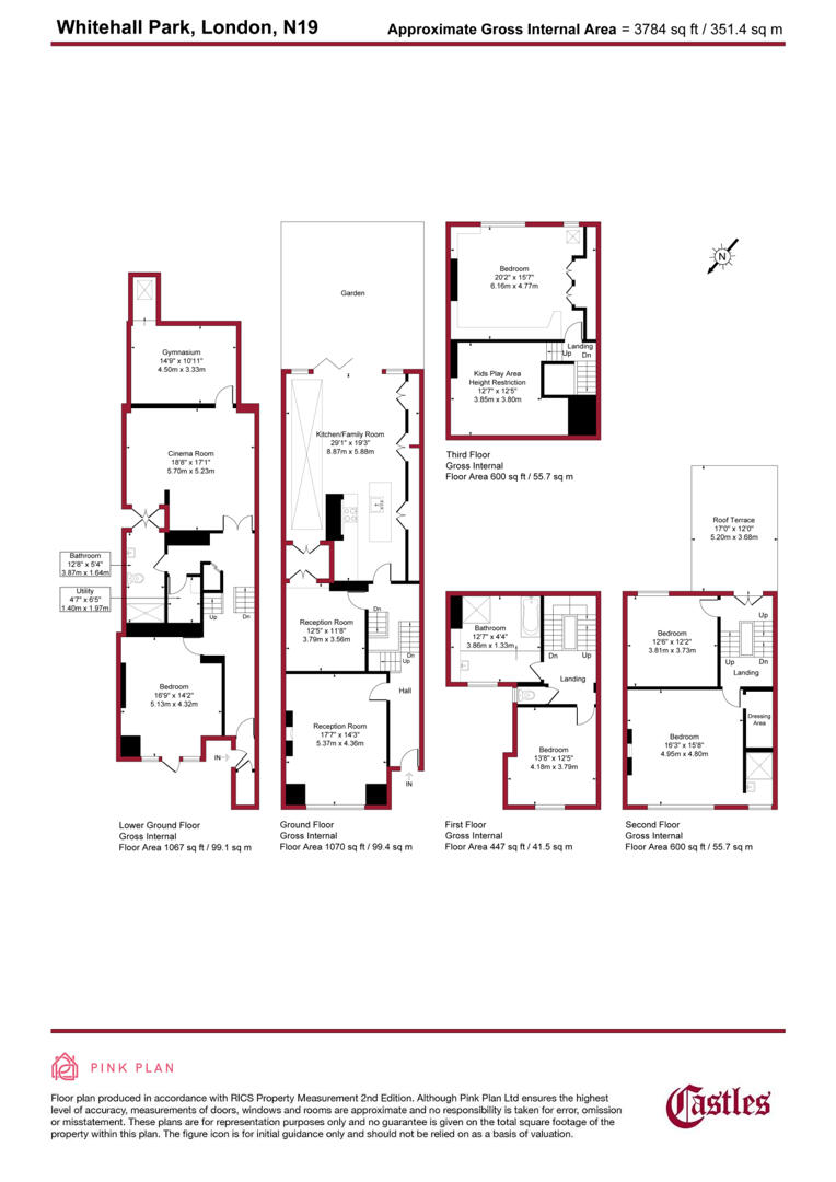 48, Whitehall Park, London floorplan