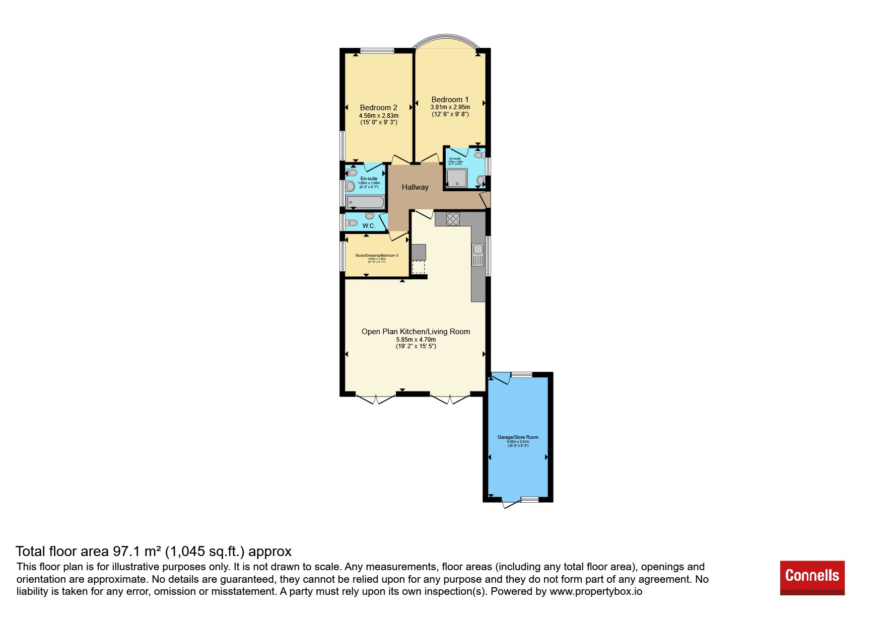 10, Fieldway Crescent, Leicester floorplan