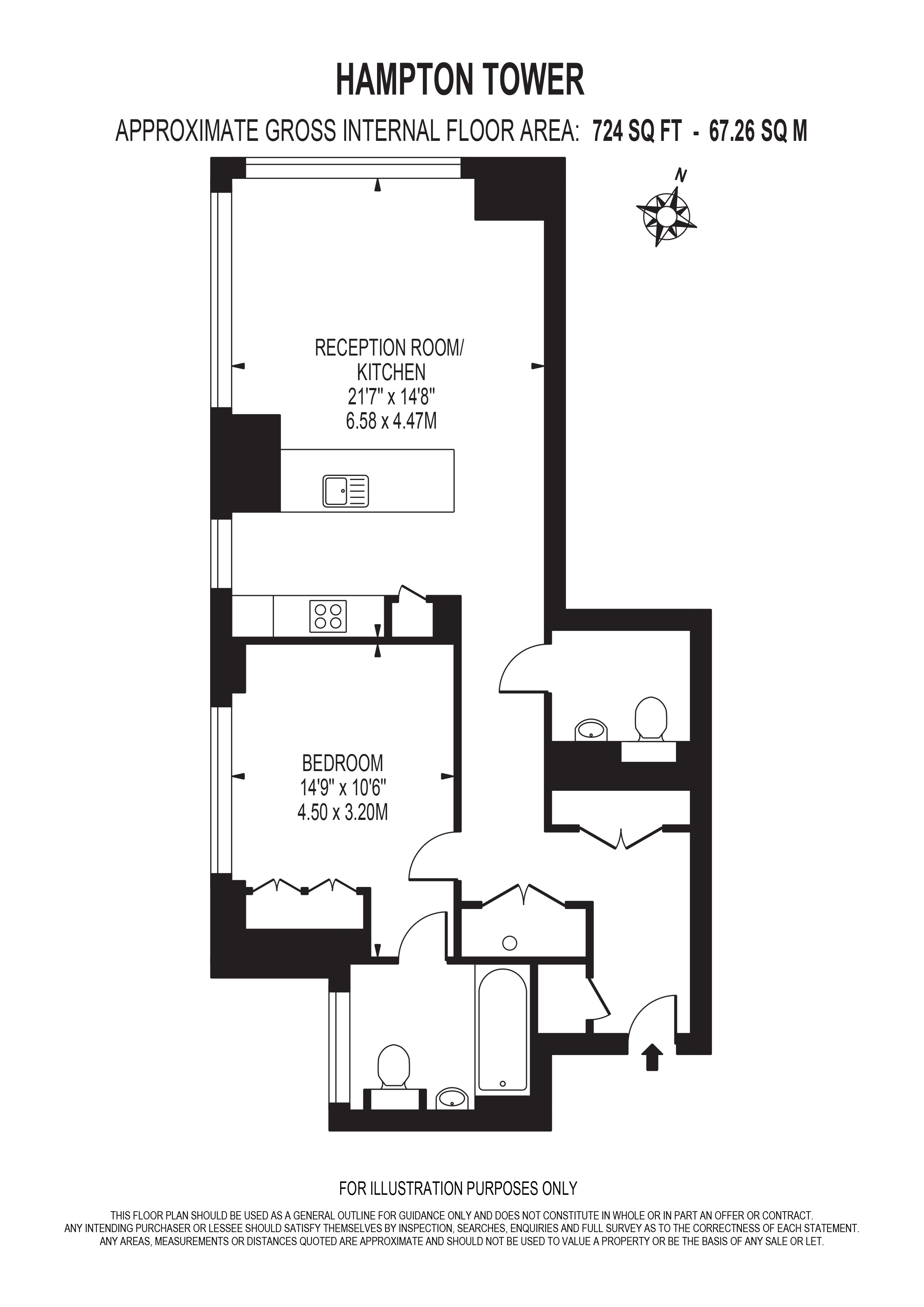 Marsh Wall, London floorplan