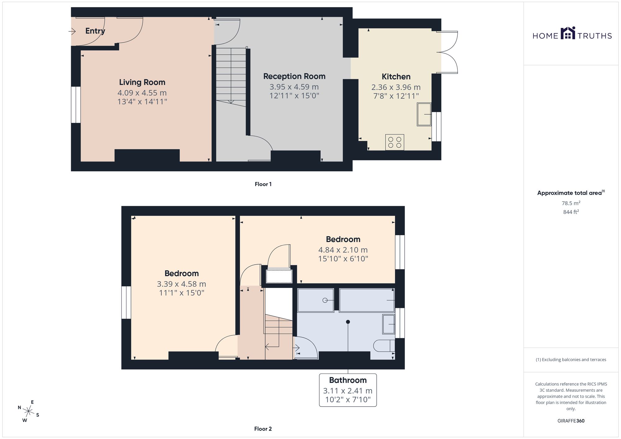 335 Spendmore Lane, Chorley floorplan