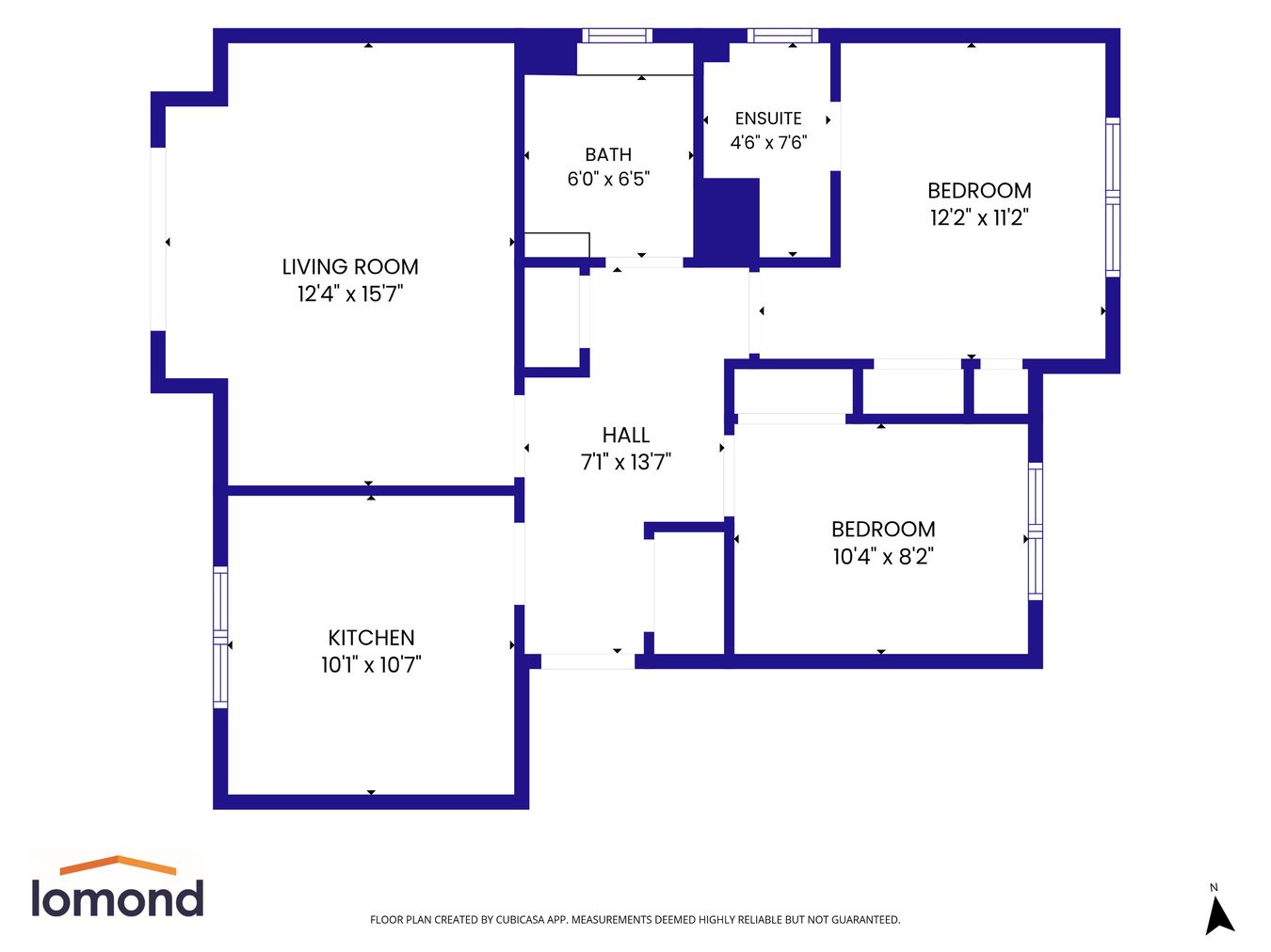6D, Redburn Gate, Irvine floorplan