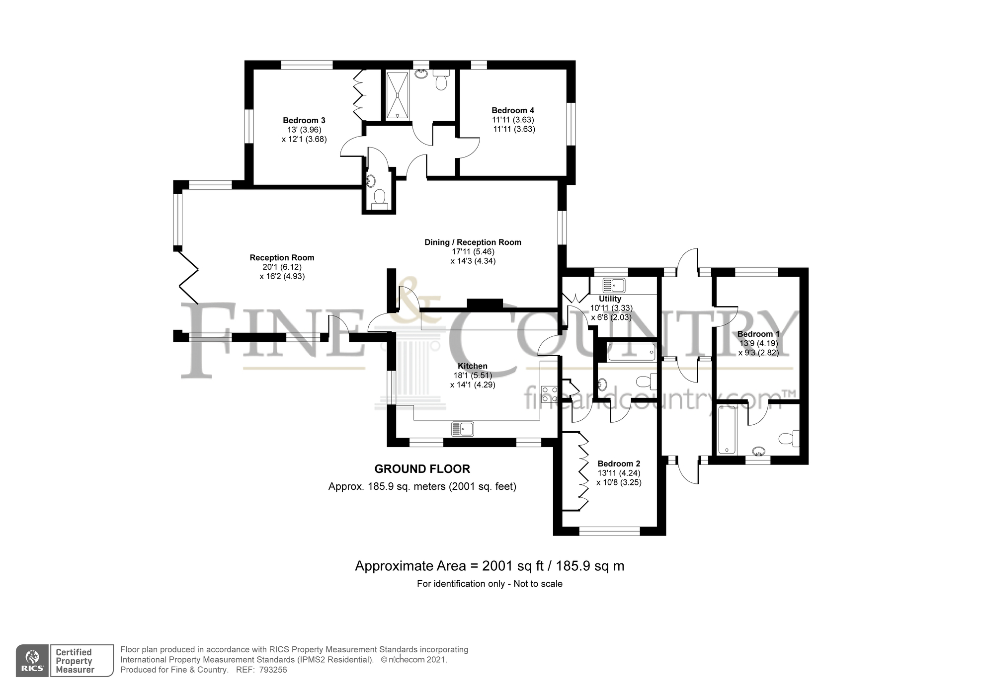Western Road, Hawkhurst, Cranbrook TN18, 4 bedroom detached bungalow