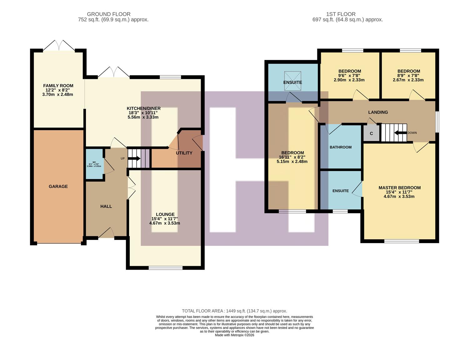 100, Sculptor Crescent, Stockton-On-Tees floorplan