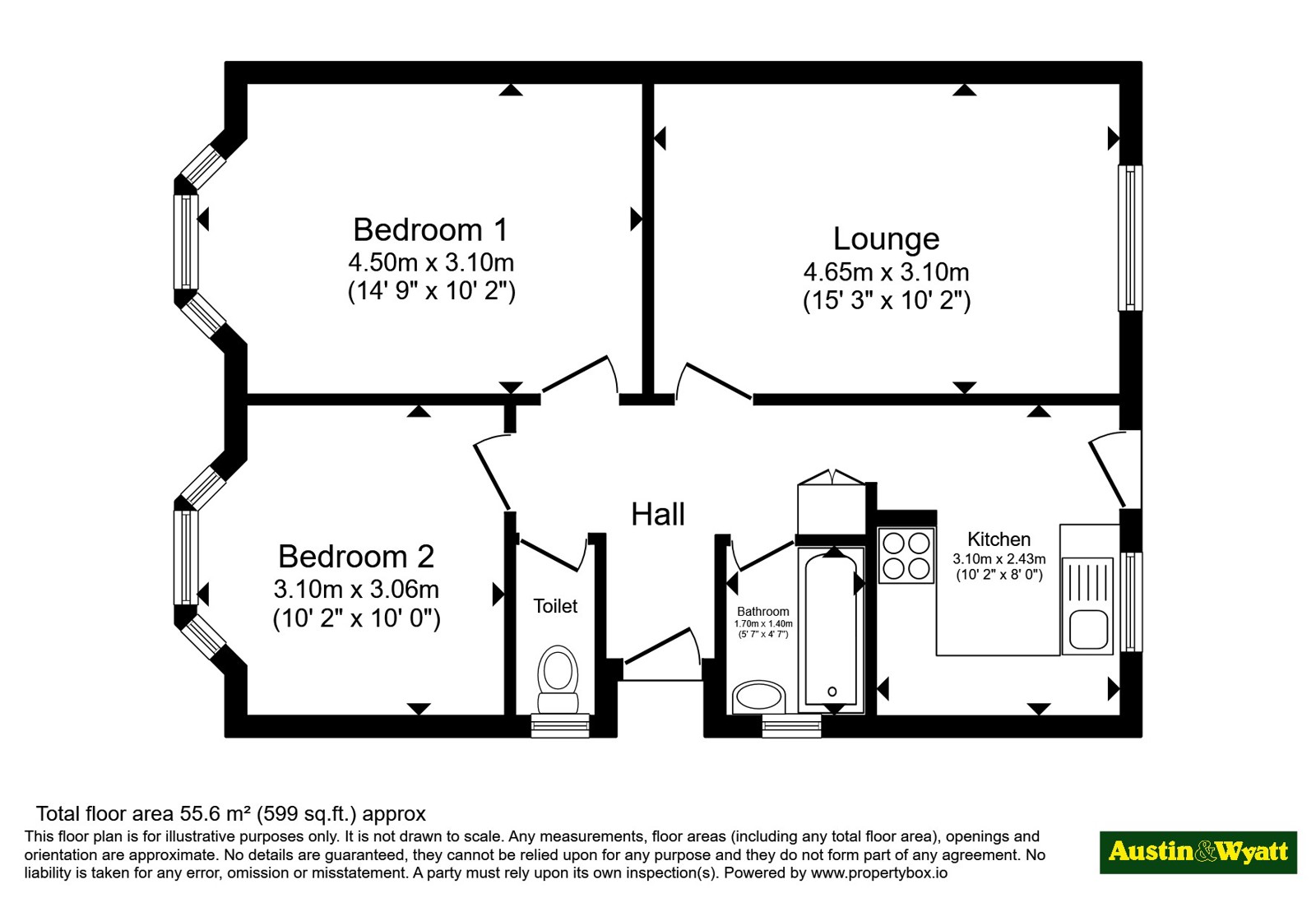 123, Dale Valley Road, Poole floorplan