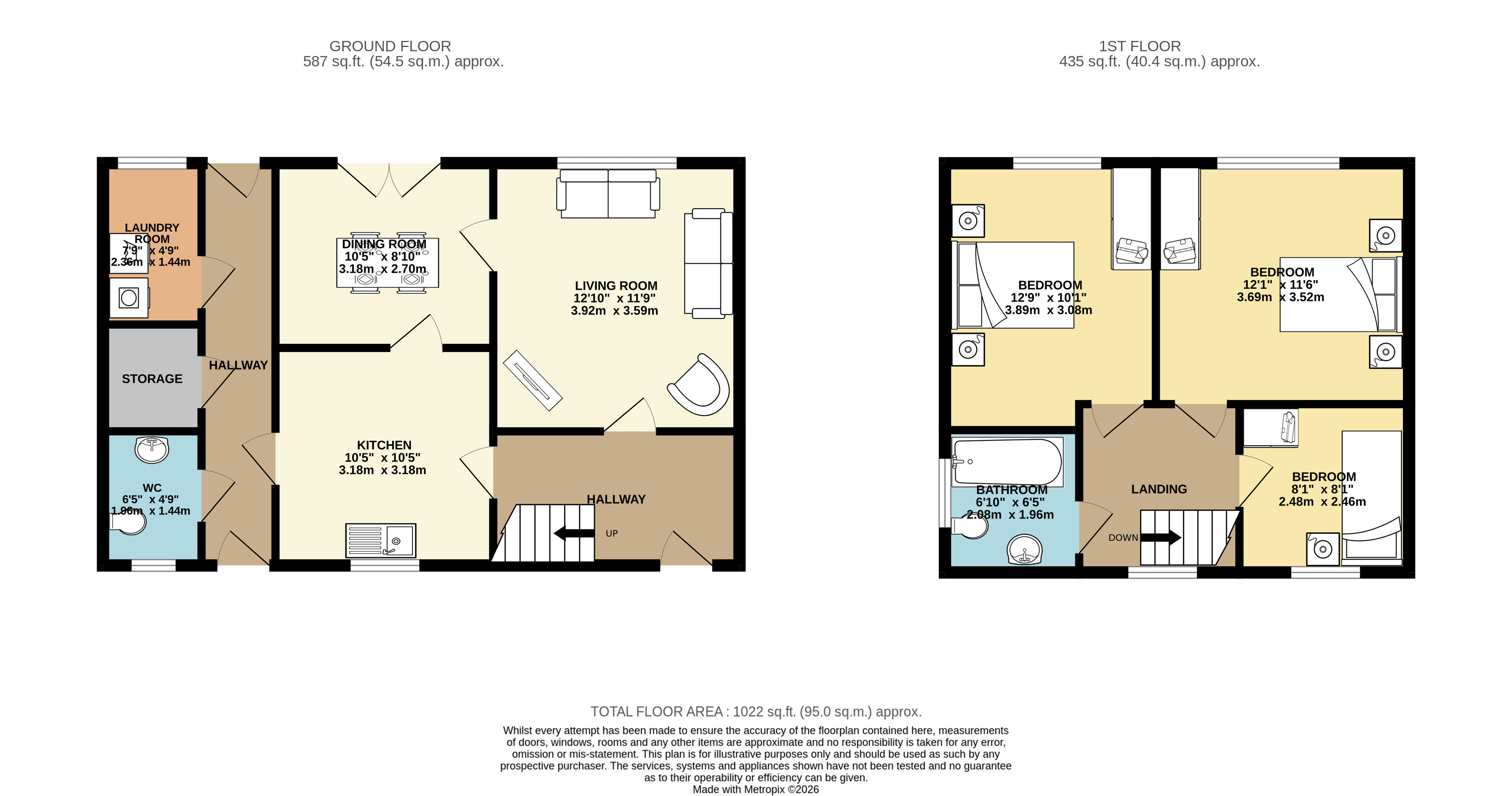 110, Sewerby Road, East Yorkshire floorplan