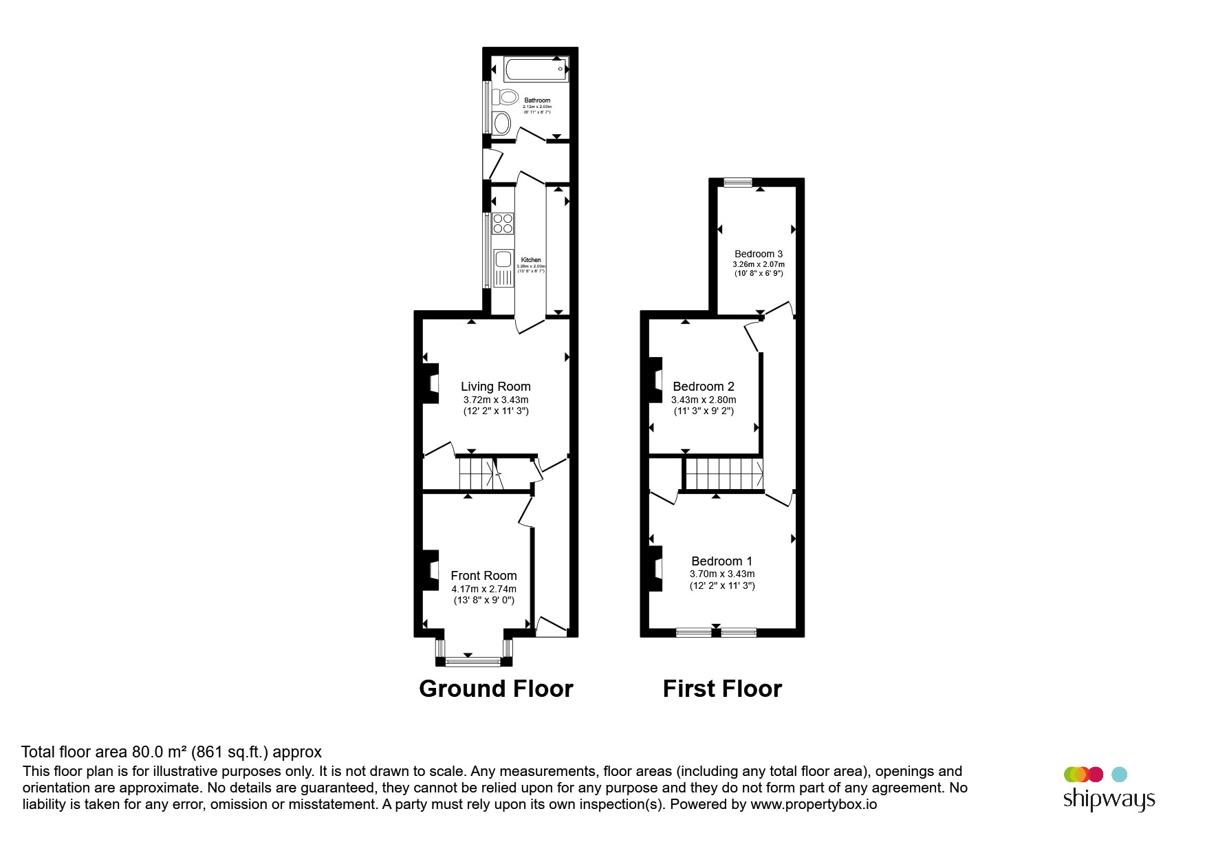 William Cook Road, BIRMINGHAM floorplan