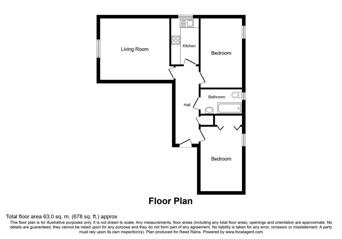2 Bedrooms Flat to rent in Oak Tree Court, Haxby, York YO32