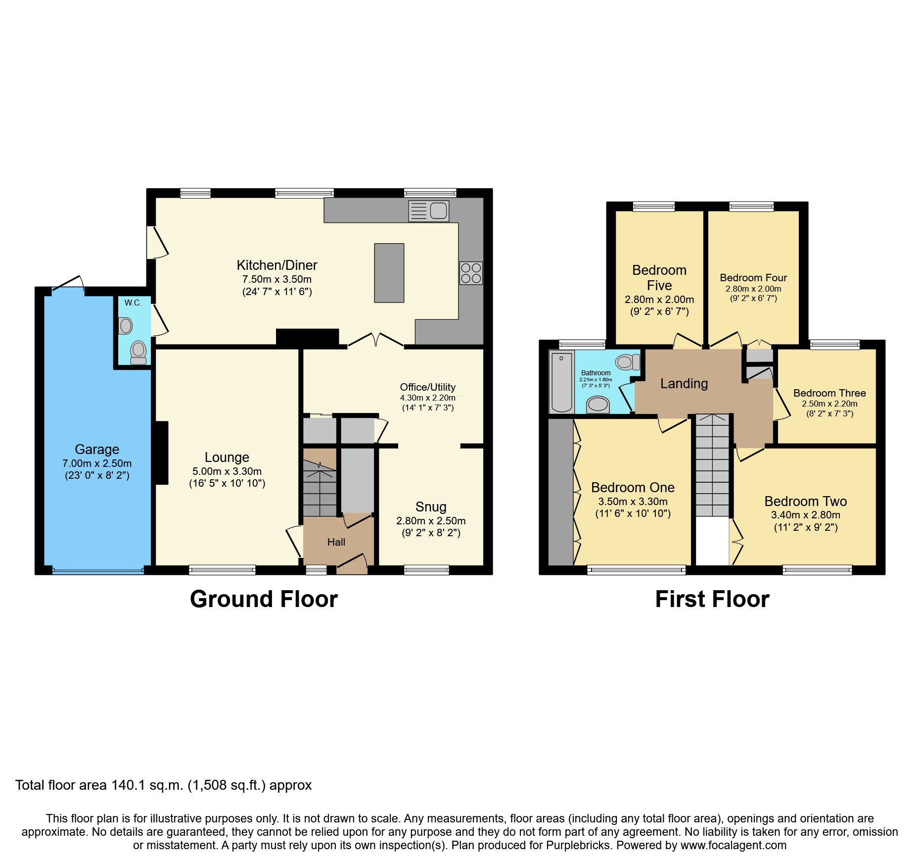 9, Downham Mead - Monkton Park, Chippenham floorplan