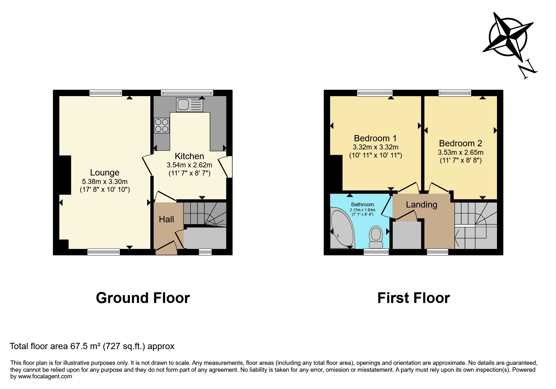 22, Manor Oaks Close, Sheffield floorplan