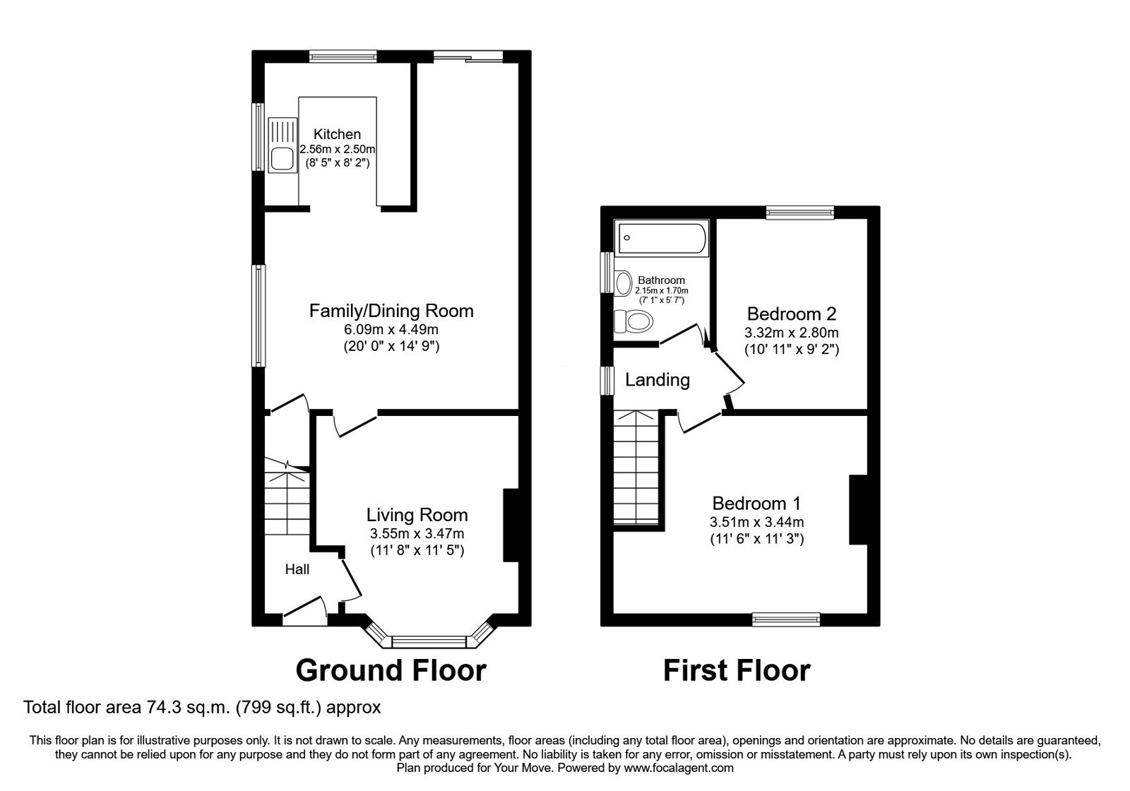237, Ormskirk Road, Lancashire floorplan