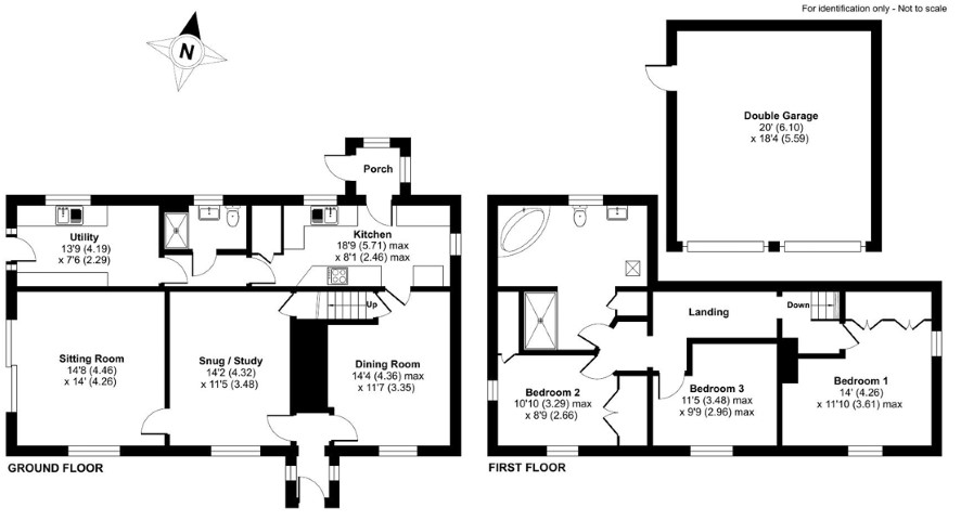 Walnut Tree Cottage, Great Green, Bury St. Edmunds floorplan