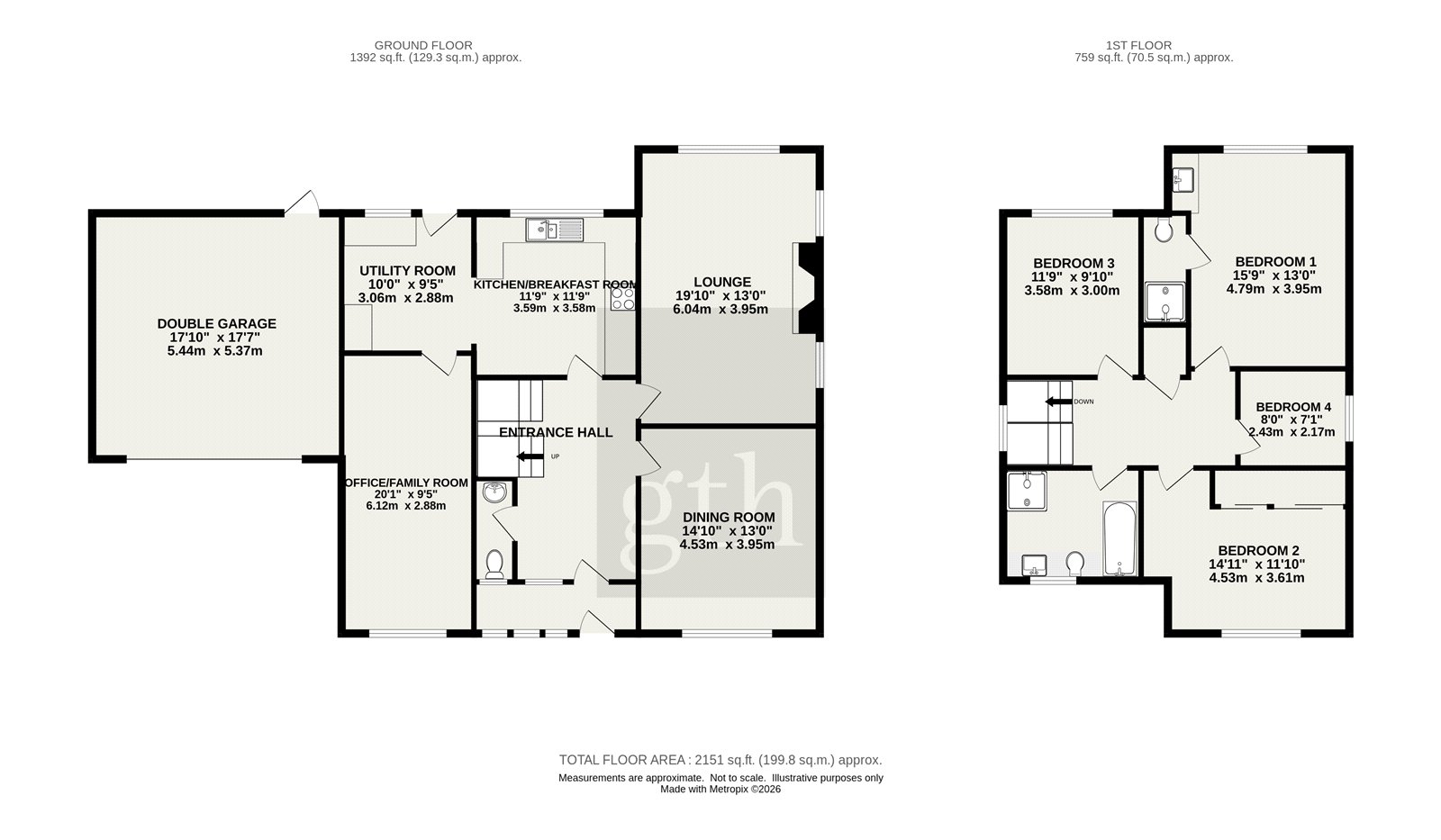 Follaton House,, Stocklinch, Somerset floorplan