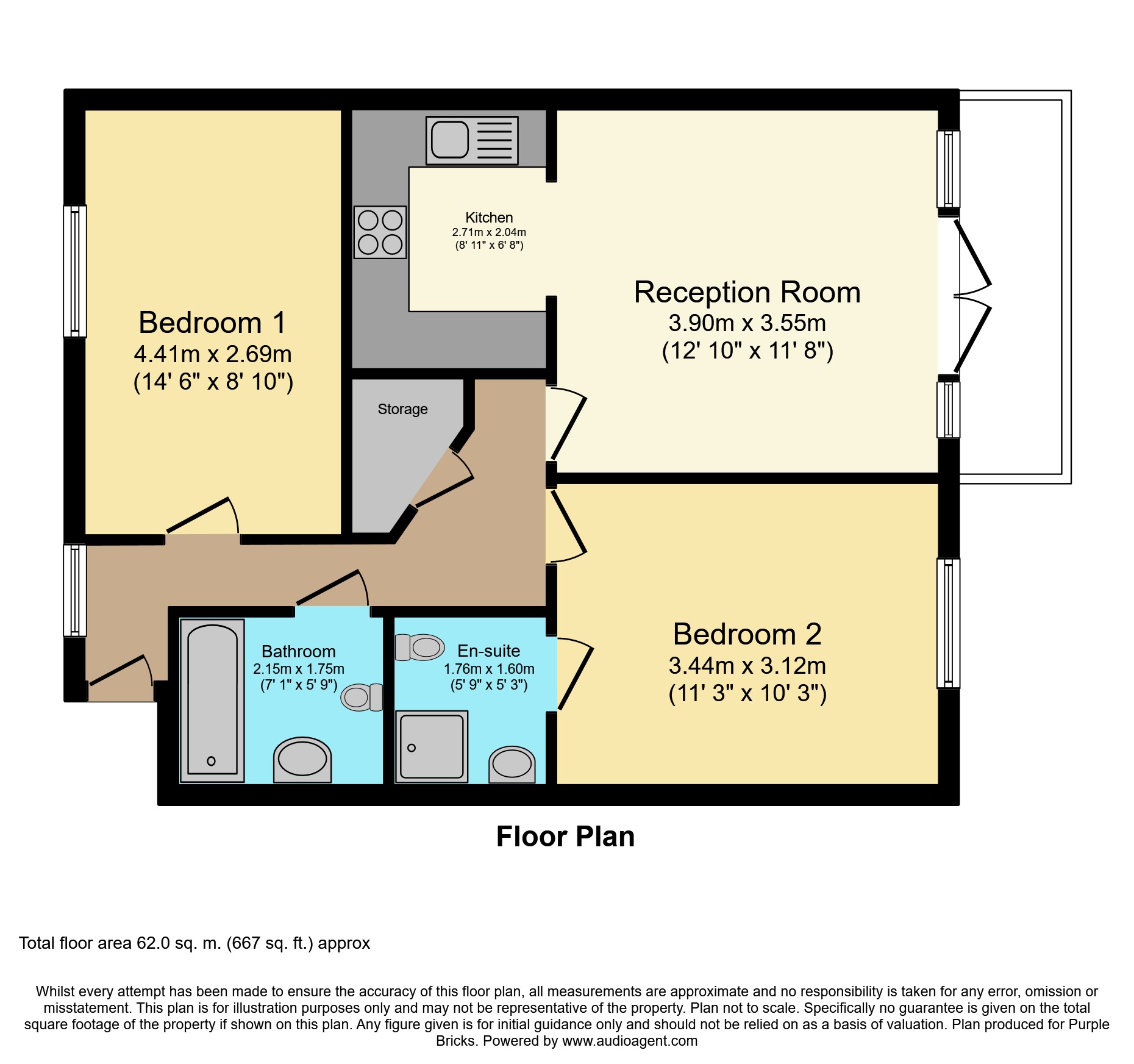 2 Bedrooms Flat for sale in 1 Harry Close, Croydon CR0