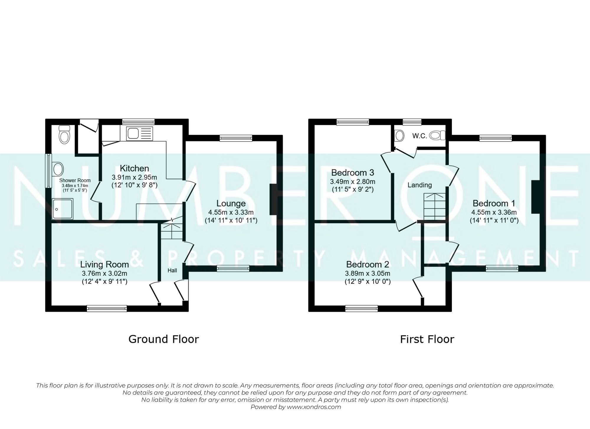 42 Heol Y Glyn, Port Talbot floorplan