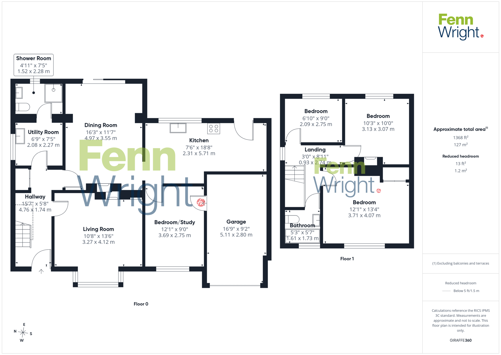 213, Mersea Road, Essex floorplan