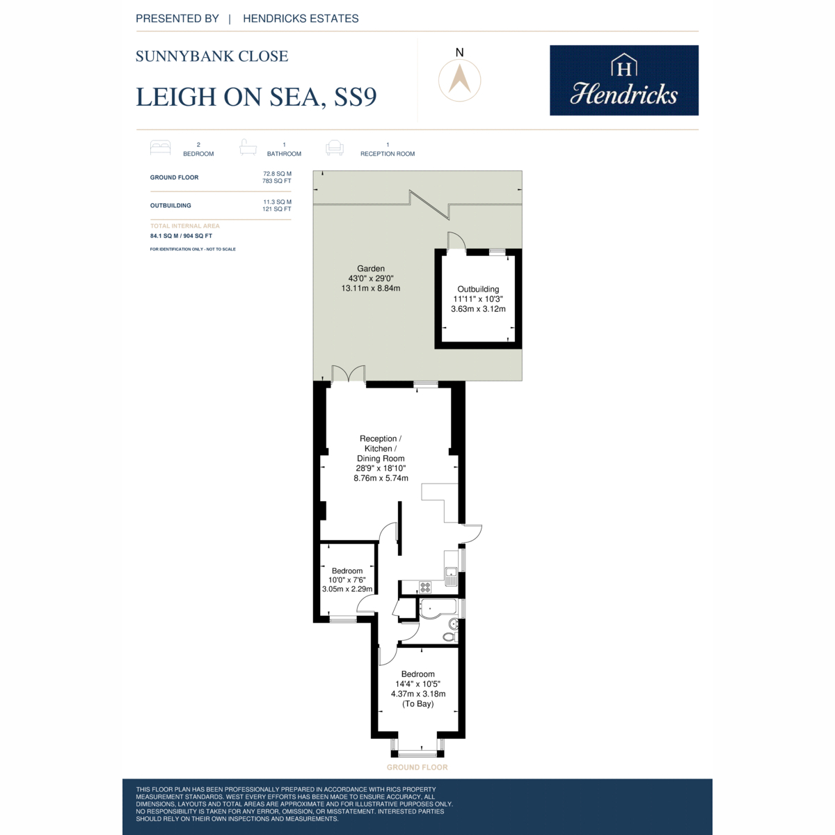 11, Sunnybank Close, Leigh-on-sea floorplan