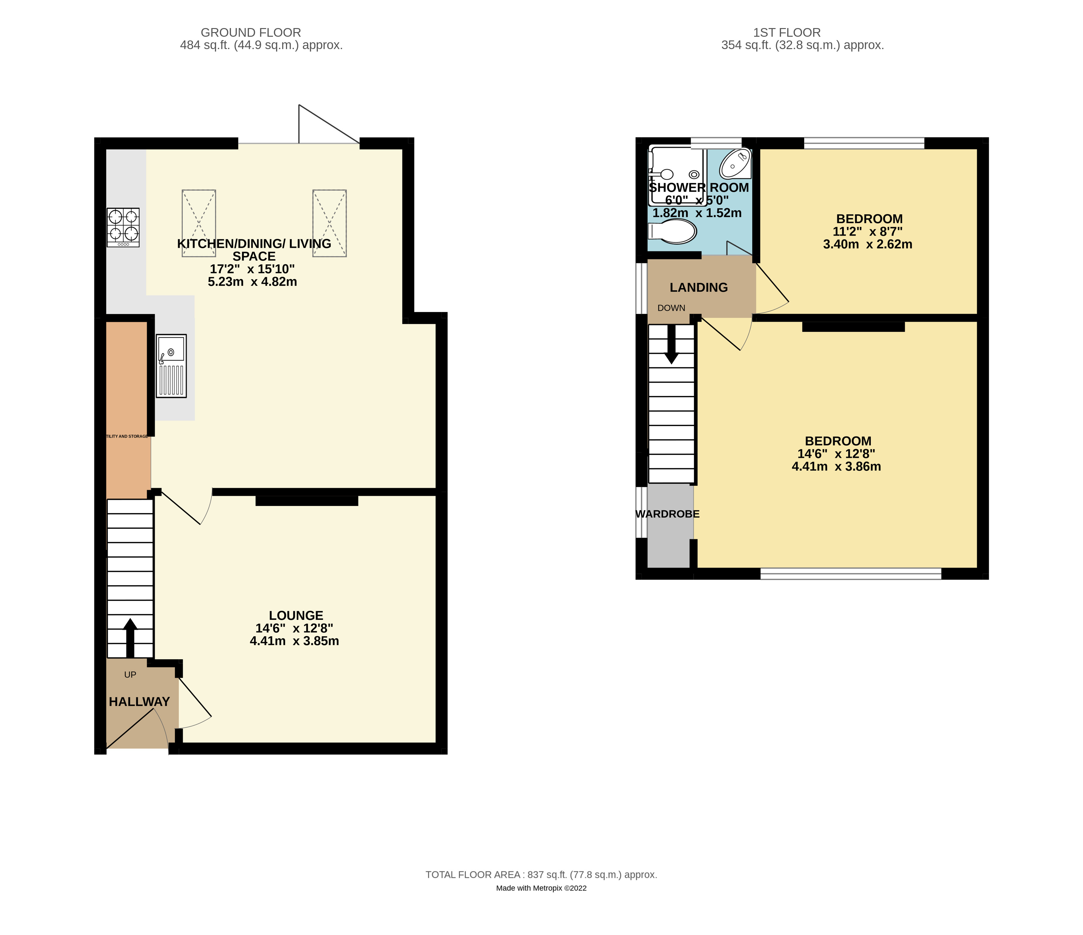 336, Parrs Wood Road, Manchester floorplan