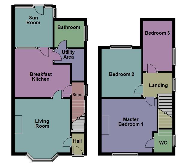 3 Bedrooms Semi-detached house for sale in Chestall Road, Rugeley WS15